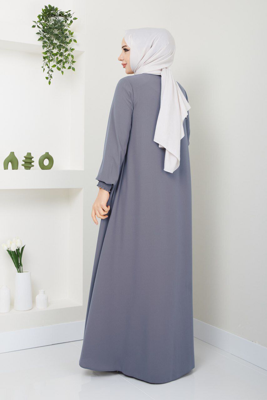 Gri Mevlana Ferace - Görsel 3