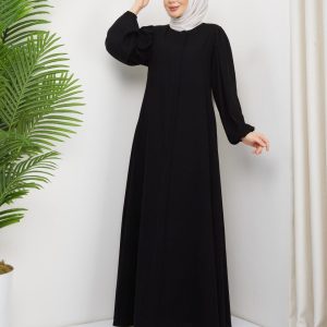 Siyah - Minimalist ve Şık Ferace