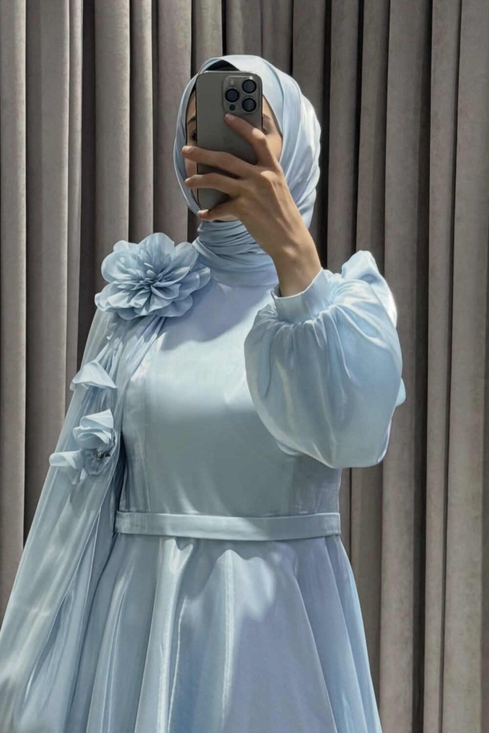 Lemia Bebe Mavisi Abiye - Görsel 2
