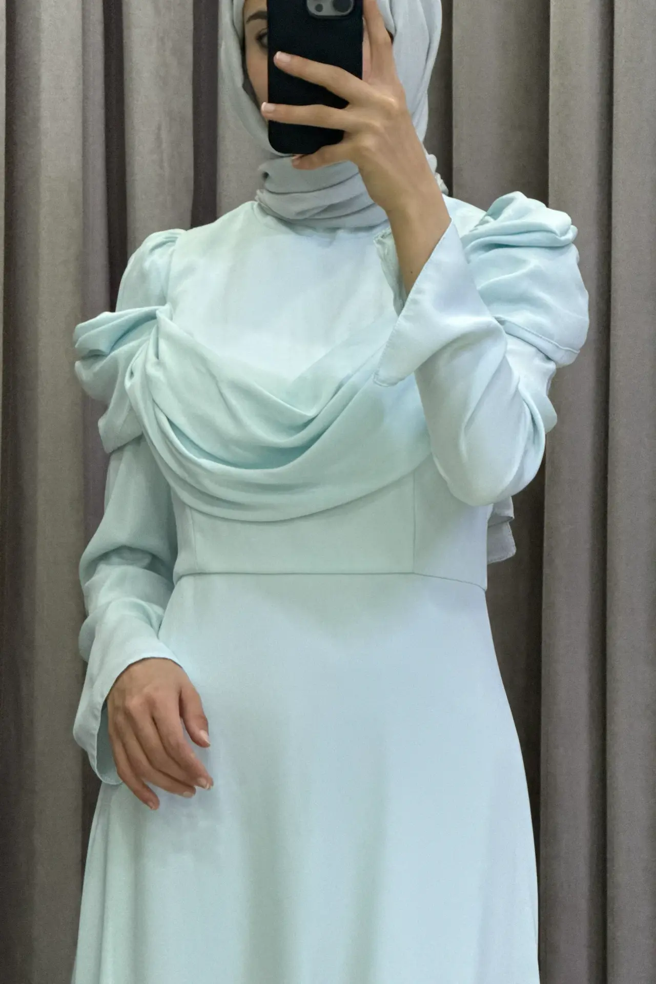 Nazen Bebe Mavisi Abiye - Görsel 3